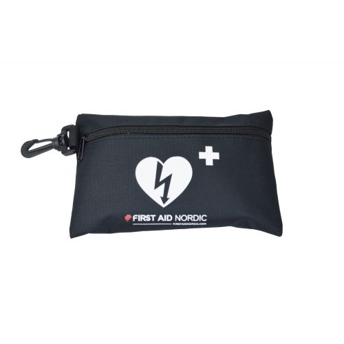 Defibrillator kitt with pocket mask and more. 
